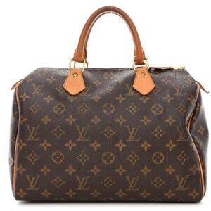 Louis Vuitton‎ Speed, Medium size, Canvas Monogram with Key and Lock